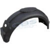 Garde Boue 14 Pouces En Plastique Noir Percé