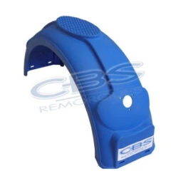 Garde Boue 14 Pouces En Plastique Bleu Percé