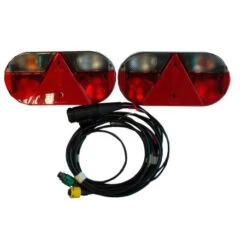 Kit Feux Arrière 7 Fonctions 13 Broches Ovales Pour T9M