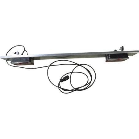 Plaque Feux Faisceau 4.60 M Avec équerres - Nouveau Modèle J370