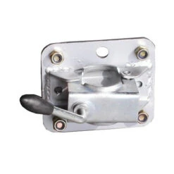 Support Roue Jockey Soudé Sur Platine 100mm