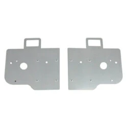 Supports Feux Métalliques Rect. PM Omégas 80x40 Bas