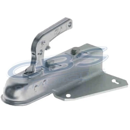 Tête D'attelage ZSK Sur Platine En V - Timon En V - 750kg